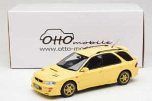 Subaru Impreza WRX STI Version VI Sport Wagon Cashmere Yellow Otto 1:18 OT1198 Kovina – slika 6 od 6