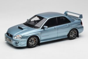Subaru Impreza WRX STi WR1 GD P. Solberg Edition Ice Blue Metallic Otto 1:18 OT1114 Smola