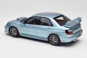 Subaru Impreza WRX STi WR1 GD P. Solberg Edition Ice Blue Metallic Otto 1:18 OT1114 Smola – slika 5 od 6