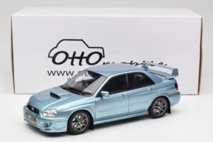 Subaru Impreza WRX STi WR1 GD P. Solberg Edition Ice Blue Metallic Otto 1:18 OT1114 Smola – slika 6 od 6