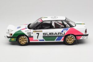 Subaru Legacy RS BC5 Group A #7 C. McRae / D. Ringer Rally Sweden 1992 Otto 1:18 OT1158 Smola – slika 3 od 6