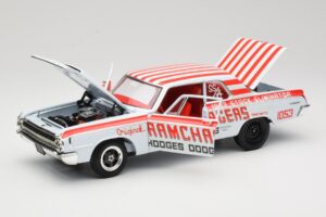 Dodge 330 Super Stock Ramchargers NHRA 1964 Highway 61 1:18 50044 Kovina – slika 2 od 8