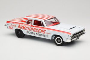 Dodge 330 Super Stock Ramchargers NHRA 1964 Highway 61 1:18 50044 Kovina – slika 6 od 8