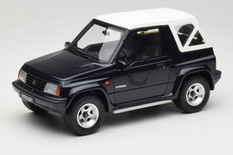 Suzuki Vitara Cabrio JLX Deep Blue Pearl Metallic Otto 1:18 OT492 Smola