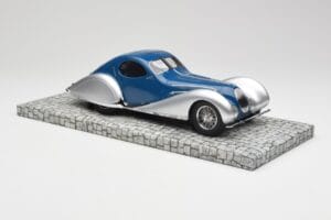 Talbot-Lago T150 C-SS Coupe Moder Srebrn Minichamps 1:18 107117122 Smola – slika 4 od 6