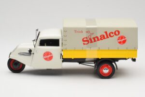 Tempo 3 Wheeler Canvas Sinalco Minichamps 1:18 180099021 Kovina – slika 3 od 6