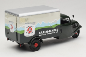 Tempo Hanseat Kastenwagen Baren Marken Minichamps 1:18 150099045 Kovina – slika 2 od 6