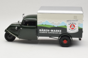 Tempo Hanseat Kastenwagen Baren Marken Minichamps 1:18 150099045 Kovina – slika 3 od 6