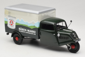 Tempo Hanseat Kastenwagen Baren Marken Minichamps 1:18 150099045 Kovina – slika 4 od 6