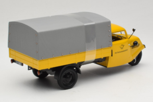 Tempo Hanseat Kastenwagen Deutsche Post Minichamps 1:18 TEMPO001 Kovina – slika 2 od 6