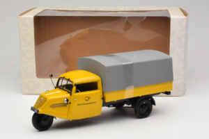 Tempo Hanseat Kastenwagen Deutsche Post Minichamps 1:18 TEMPO001 Kovina – slika 6 od 6