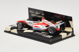 Toyota TF104 Panasonic #16 C. da Matta Panasonic Toyota Racing 2004 Minichamps 1:43 400040016 Kovina – slika 3 od 5