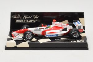 Toyota TF104 Panasonic #16 C. da Matta Panasonic Toyota Racing 2004 Minichamps 1:43 400040016 Kovina