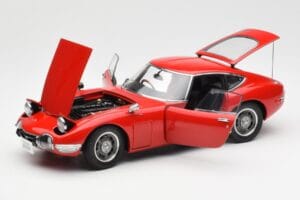 Toyota 2000 GT Rdeč AUTOart 1:18 78741 Kovina – slika 2 od 8