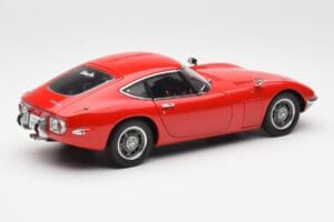 Toyota 2000 GT Rdeč AUTOart 1:18 78741 Kovina – slika 3 od 8