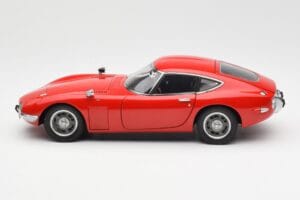 Toyota 2000 GT Rdeč AUTOart 1:18 78741 Kovina – slika 4 od 8