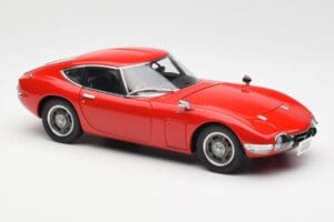 Toyota 2000 GT Rdeč AUTOart 1:18 78741 Kovina – slika 6 od 8