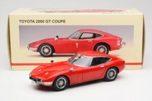 Toyota 2000 GT Rdeč AUTOart 1:18 78741 Kovina – slika 8 od 8