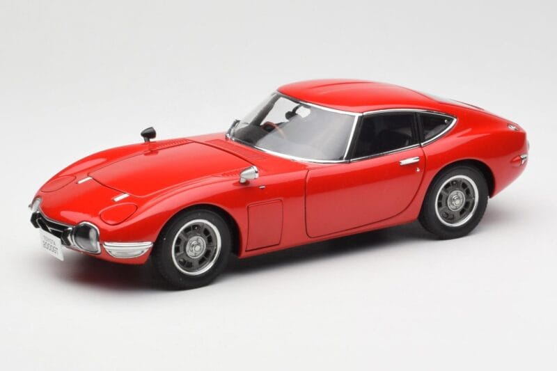 Toyota 2000 GT Rdeč AUTOart 1:18 78741 Kovina