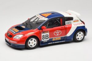 Toyota Auris WRC #8 Panis / Balas WRC 2003 Solido 1:18 90598 Kovina