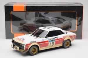 Toyota Celica 2000 GT RA21 #18 J-L. Therier RAC Rally 1977 IXO 1:18 18RMC189C Kovina – slika 6 od 6