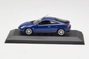 Toyota Celica T200 Temno Moder Minichamps 1:43 TOYOTA006 Kovina