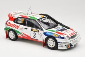 Toyota Corolla WRC #3 C. Sainz / L. Moya Safari Rally 1999 AUTOart 1:18 89982 Kovina – slika 6 od 8