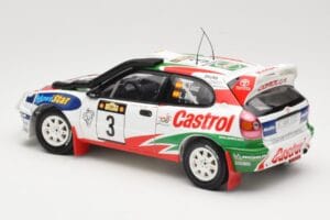 Toyota Corolla WRC #3 C. Sainz / L. Moya Safari Rally 1999 AUTOart 1:18 89982 Kovina – slika 7 od 8