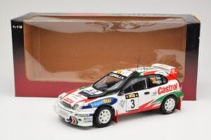 Toyota Corolla WRC #3 C. Sainz / L. Moya Safari Rally 1999 AUTOart 1:18 89982 Kovina – slika 8 od 8