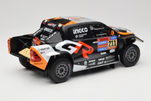 Toyota GR DKR Hilux Evo #211 H. Lategan / B. Cummings Rally Dakar 2025 IXO 1:18 18RMC237 Kovina – slika 2 od 6