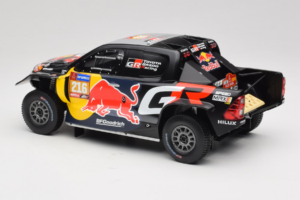 Toyota GR DKR Hilux Evo #216 S. Quintero / D. Zenz Rally Dakar 2024 IXO 1:18 18RMC238B Kovina – slika 5 od 6