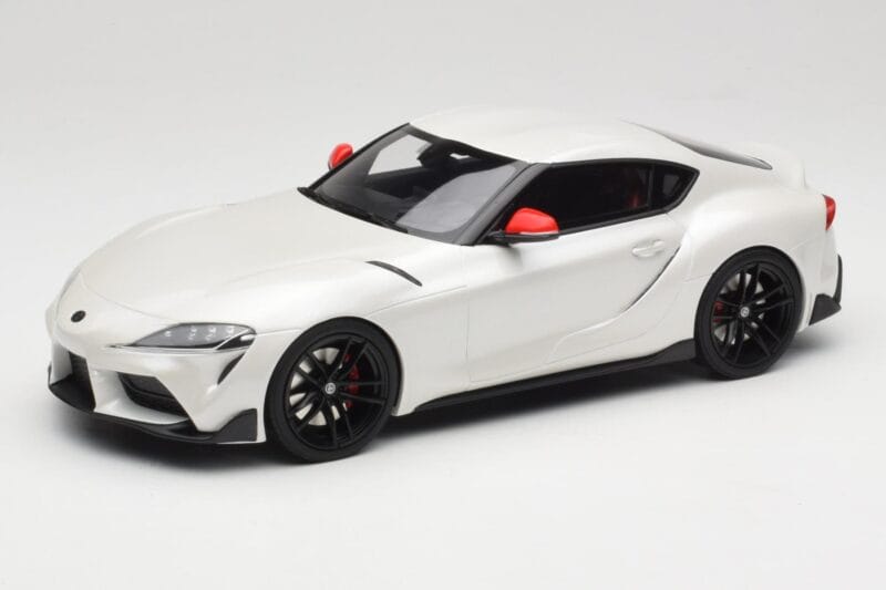 Toyota GR Supra A90 Fuji Speedway Edition White Pearl Metallic GT Spirit 1:18 GT341 Smola