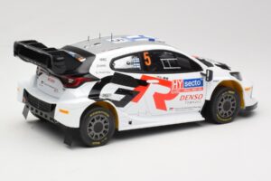 Toyota GR Yaris Rally1 #5 Toyota Gazoo Racing WRT S. Pajari / E. Malkonen Rally Finland 2024 IXO 1:18 18RMC217 Kovina – slika 2 od 6