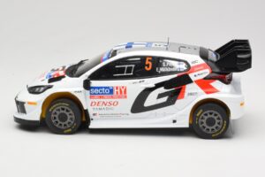 Toyota GR Yaris Rally1 #5 Toyota Gazoo Racing WRT S. Pajari / E. Malkonen Rally Finland 2024 IXO 1:18 18RMC217 Kovina – slika 3 od 6