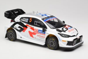 Toyota GR Yaris Rally1 #5 Toyota Gazoo Racing WRT S. Pajari / E. Malkonen Rally Finland 2024 IXO 1:18 18RMC217 Kovina – slika 4 od 6