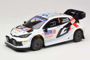 Toyota GR Yaris Rally1 #5 Toyota Gazoo Racing WRT S. Pajari / E. Malkonen Rally Finland 2024 IXO 1:18 18RMC217 Kovina