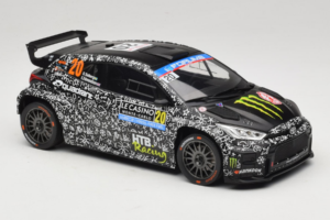 Toyota GR Yaris Rally2 #20 O. Solberg / E. Edmondson Rally Monte Carlo 2025 IXO 1:18 18RMC232 Kovina – slika 4 od 6