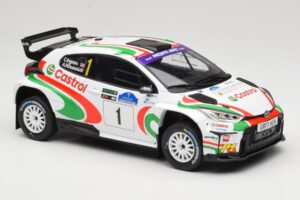 Toyota GR Yaris Rally2 #1 C. Ingram / R. Whittock Voyonic Grampian Forest Rally 2024 IXO 1:18 18RMC213 Kovina – slika 4 od 6