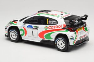 Toyota GR Yaris Rally2 #1 C. Ingram / R. Whittock Voyonic Grampian Forest Rally 2024 IXO 1:18 18RMC213 Kovina – slika 5 od 6