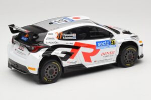Toyota GR Yaris Rally2 #37 Y. Yamamoto Rally Finland 2024 IXO 1:18 18RMC212A Kovina – slika 2 od 6