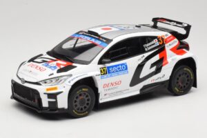 Toyota GR Yaris Rally2 #37 Y. Yamamoto Rally Finland 2024 IXO 1:18 18RMC212A Kovina