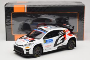 Toyota GR Yaris Rally2 #37 Y. Yamamoto Rally Finland 2024 IXO 1:18 18RMC212A Kovina – slika 6 od 6