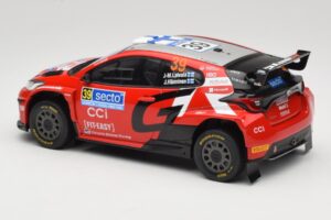 Toyota GR Yaris Rally2 #39 J-M. Latvala / E. Mälkönen Rally Finland 2024 IXO 1:18 18RMC211 Kovina – slika 5 od 6