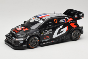 Toyota GR Yaris WRC #17 S. Ogier / V. Landais Rally Monte Carlo Winner 2025 IXO 1:18 18RMC229A Kovina
