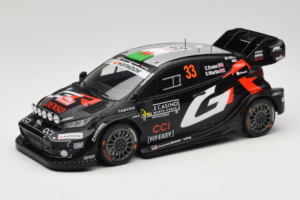 Toyota GR Yaris WRC #33 E. Evans / S. Martin Rally Monte Carlo 2025 IXO 1:18 18RMC229B Kovina