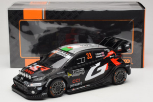 Toyota GR Yaris WRC #33 E. Evans / S. Martin Rally Monte Carlo 2025 IXO 1:18 18RMC229B Kovina – slika 6 od 6