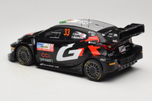 Toyota GR Yaris Rally1 #33 E. Evans / S. Martin Rally Japan Winner 2024 IXO 1:18 18RMC227 Kovina – slika 5 od 6