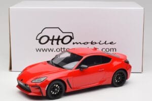 Toyota GR86 ZN8 Ignition Rdeč Otto 1:18 OT470 Smola – slika 6 od 6