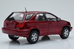 Toyota Harrier Rdeča Metalik AUTOart 1:18 70035 Kovina – slika 3 od 8
