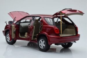 Toyota Harrier Rdeča Metalik AUTOart 1:18 70035 Kovina – slika 5 od 8
